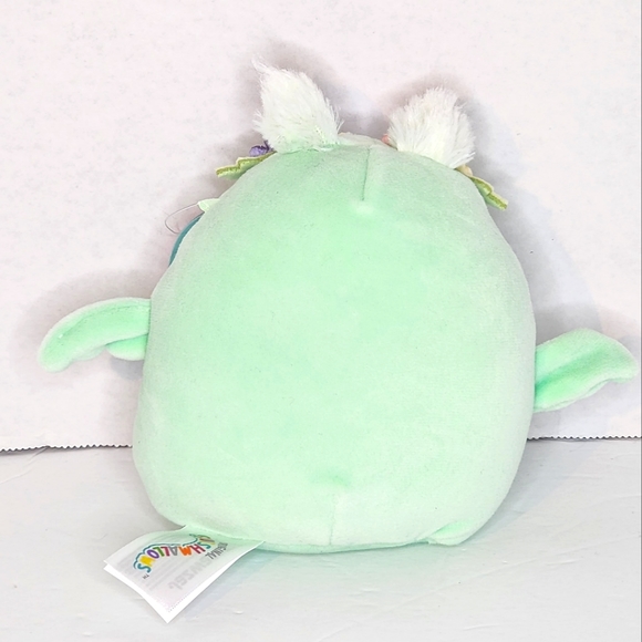 TOVE 🦋 Mint Green Moth Man w Flower Crown Original Squishmallow ☆》NWT《☆ - Picture 5 of 8